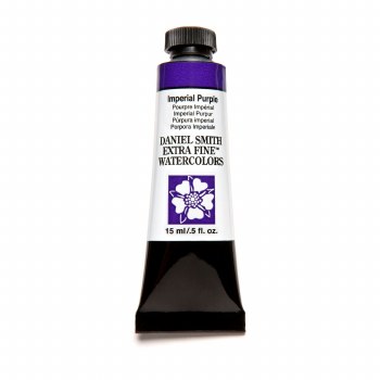 Daniel Smith Watercolors, 15ml Tubes, Imperial Purple