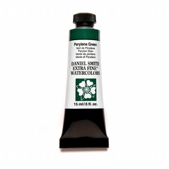 Daniel Smith Watercolors, 15ml Tubes, Perylene Green