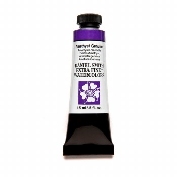 Daniel Smith Watercolors, 15ml Tubes, Amethyst Genuine - PrimaTek