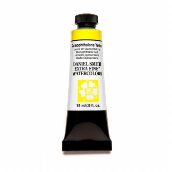 Daniel Smith Watercolors, 15ml Tubes, Quinophthalone Yellow