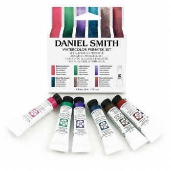 Daniel Smith 5ml Introductory Sets, PrimaTek Introductory Watercolor Set - Six Colors 5ml Tubes