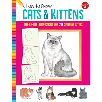 How to Draw Jr. Series Books, How to Draw Cats & Kittens