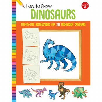 How to Draw Jr. Series Books, How to Draw Dinosaurs