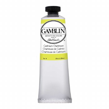 Gamblin Oil Colors, 37ml, Cadmium Chartreuse