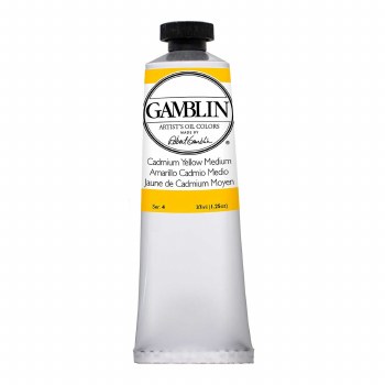 Gamblin Oil Colors, 37ml, Cadmium Yellow Medium