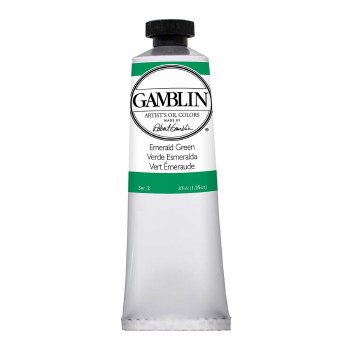 Gamblin Oil Colors, 37ml, Emerald Green