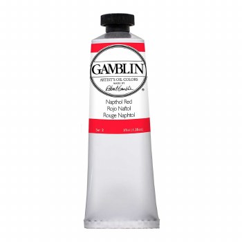 Gamblin Oil Colors, 37ml, Napthol Red