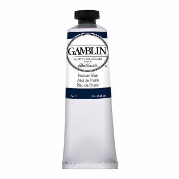 Gamblin Oil Colors, 37ml, Prussian Blue