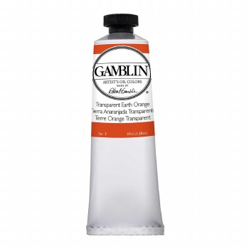 Gamblin Oil Colors, 37ml, Transparent Earth Orange
