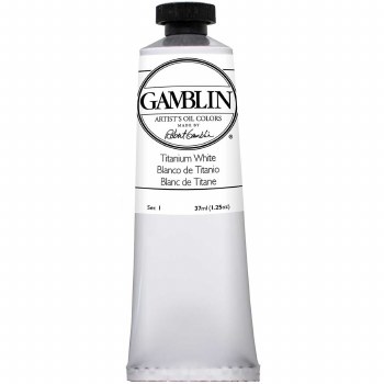 Gamblin Oil Colors, 37ml, Titanium White