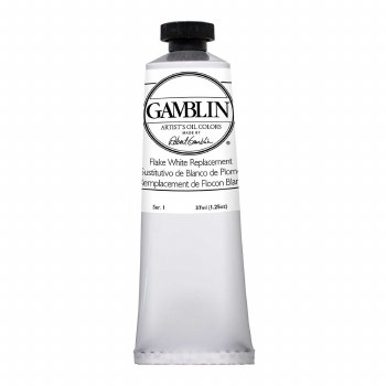 Gamblin Oil Colors, 37ml, Flake White Replacement