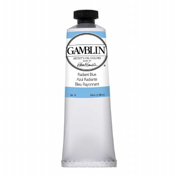 Gamblin Oil Colors, 37ml, Radiant Blue