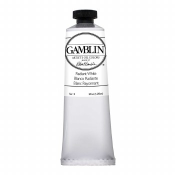 Gamblin Oil Colors, 37ml, Radiant White