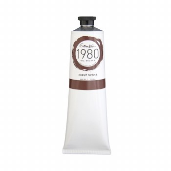 Gamblin 1980 Oil Colors, 150ml, Burnt Sienna