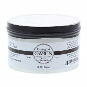 Etching Inks, Bone Black - 1 lb. - Can