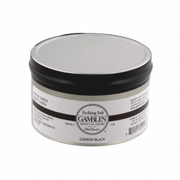 Etching Inks, Carbon Black - 1 lb. - Can