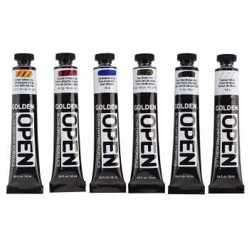 Golden OPEN Acrylic Traditional Color Set