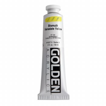 Golden Heavy Body Acrylics, 2 oz, Bismuth Vanadate Yellow