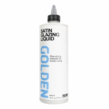 Acrylic Glazing Liquid, Satin, 16 oz.