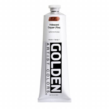 Golden Heavy Body Acrylics, 5 oz, Iridescent Copper Fine