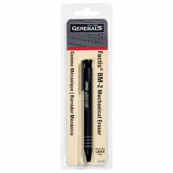 Factis Pen Style Mechanical Eraser, Carded