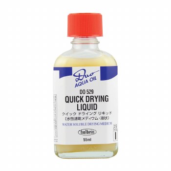 Holbein DUO Aqua Oil Quick Drying Liquid, 55ml Bottle