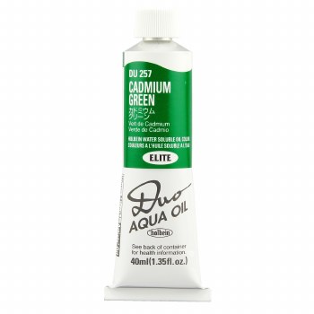 Holbein DUO Aqua Oil Color, 40ml, Cadmium Green