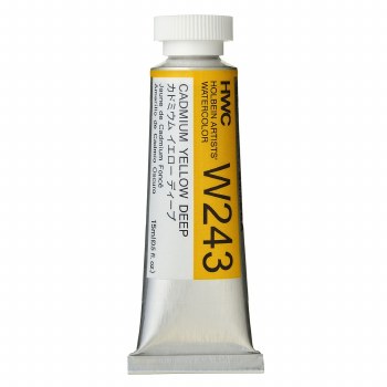 Holbein Watercolor, 15ml, Cadmium Yellow Deep