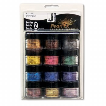 Pearl Ex Mica Pigment Sets, 12-Color Set Series 2 - 3g Jars