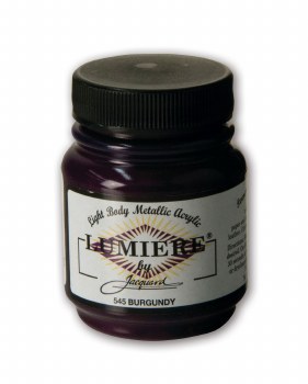 Lumiere Acrylic Colors, Burgundy