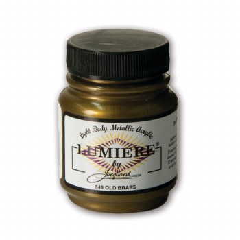 Lumiere Acrylic Colors, Old Brass