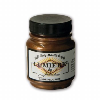 Lumiere Acrylic Colors, Metallic Rust