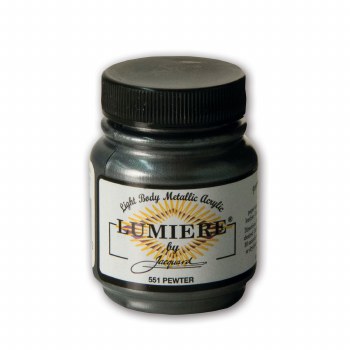 Lumiere Acrylic Colors, Pewter