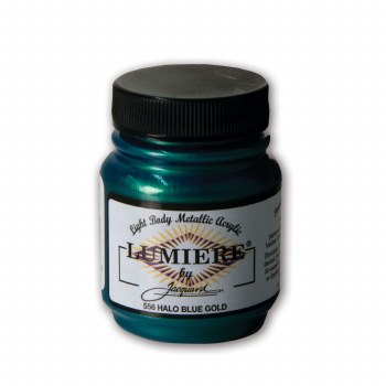 Lumiere Acrylic Colors, Halo Blue Gold