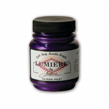 Lumiere Acrylic Colors, Pearlescent Violet