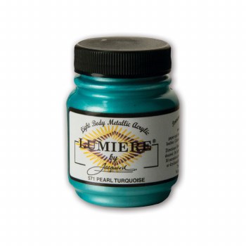 Lumiere Acrylic Colors, Pearlescent Turquoise