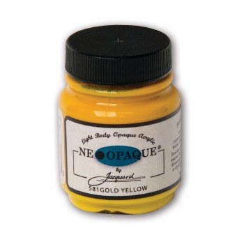 Neopaque Acrylic Colors, Gold Yellow