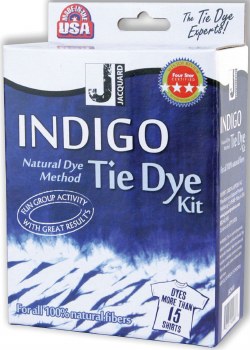 Jacquard Indigo Tie Dye Kit, For ages 8 and up