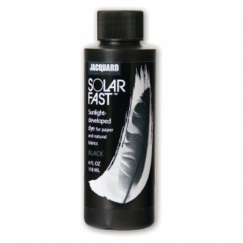 SolarFast Dye, 4 oz. Bottles, Black