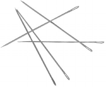 Books by Hand Binder's Needles, (5/Pkg.)