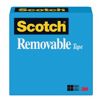 #811 Removable Magic Tape, 3/4 in. x 36 yds. - 1 in. Core