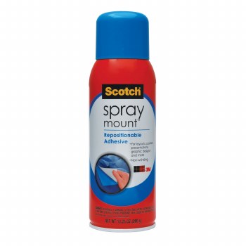 Spray Mount Adhesive, 10.25 oz.