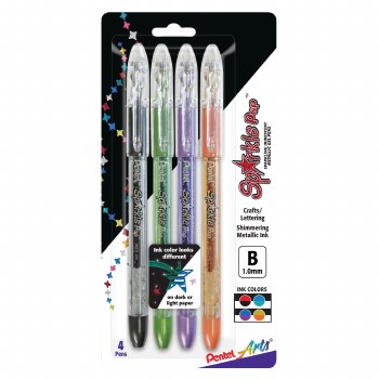Sparkle Pop Metallic Gel Pen Sets, 4-Pen Set 1