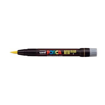 POSCA, PC-350 Brush, Yellow