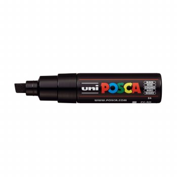 POSCA, PC-8K Broad Chisel, Black