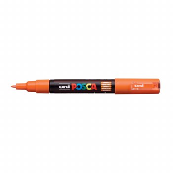 POSCA, PC-1M Extra-Fine Tapered, Orange