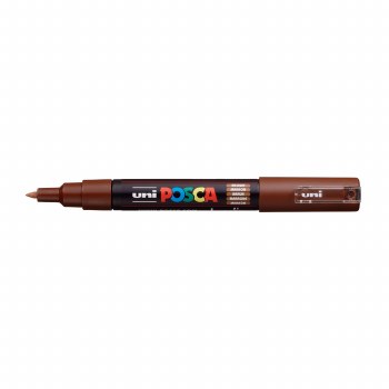 POSCA, PC-1M Extra-Fine Tapered, Brown