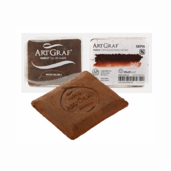 ArtGraf Tailor Shape Pigment Discs, Sepia