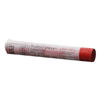 R&F Pigment Sticks, 38ml, Cadmium Red Deep