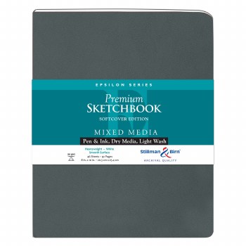 Epsilon Series Soft-Cover Sketch Books, 8" x 10"